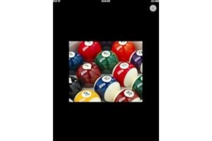 SCONOSCIUTO Spots & Stripes pub palle da biliardo; 5,1 cm, con 1 7/8 palla da biliardo