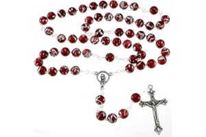Alexander Castle Red Rosary Beads