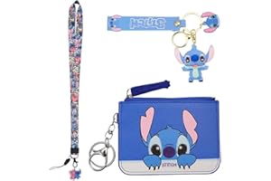 ZOSIGN Mini Monedero De Monedas para Niños,Cartera para Niños,Dibujos Animados Cartera Cremallera,Cartera para Niños con Cordón y Llavero,para Niños Niñas Adultos Juegos Fans Cumpleaños Regalo (B)