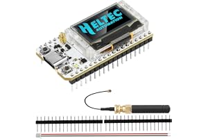 Heemol ESP32 LoRa V3 utvecklingsbräda, 868 MHz SX1262 LoRa Modul, Mesh Tastic LoRaWAN-kompatibel, med antenn, 0,96 tums OLED