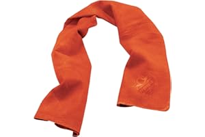 ERGODYNE Chill-Its Evaporative Cooling Towel, Orange, One Size