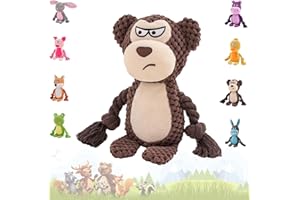 Sunshine smile Dog Toy, Dog Squeaky Toy with Crinkle Paper, Plush Toy, Dog Plush Chew Toy, Intelligence Toy for Dogs, Dog Toy Small Dogs