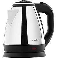 Butterfly EKN 1.5-Litre Water Kettle (Silver with Black)