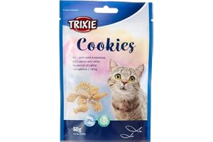 Trixie 42743 Cookies med lax och Catnip, 50 g (1-pack)
