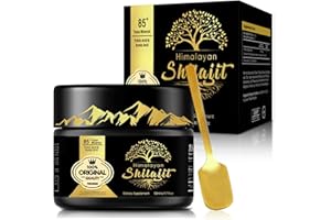 ANOGOL Shilajit Himalayan Organic Shilajit Resin,Potency Natural Organic Shilajit Resin with 85+ Trace Minerals & Fulvic Acid