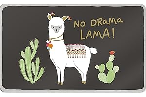 ‎H:)PPY LIFE H:) PPY life Schneidebrettchen Motiv "Lama" | Brett mit farbigem Druck, Resopal, 14,3 cm x 23,3 cm | Brotzeit, Frühstück, Kochen, Geschenk | 45552