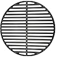 Quantfire 13" Cast Iron Cooking Grid for S/MiniMax Big Green Egg Accessories, Round Grill Grate Grids for BGE or Other Same Size Charcoal Grill