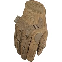 Gants De Travail Mechanix M-Pact Coyote Taille L - Protection Renforcée, Paume Cuir, Pour Professionnels Et Bricoleurs