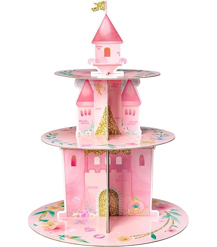 300 Coriandoli A Forma Di Corona Glitterati – Oro, Rosa Chiaro E Rosa Per Festa E Baby Shower