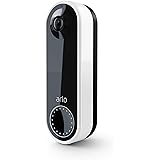 Arlo Essential Wireless Video Doorbell Camera, 1080p HD Security camera, WiFi, 2 Way Audio, Motion Detection, Built-in Siren,