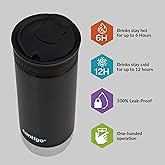 Contigo Huron Pro Snapseal Termos Bardak 470 mL Siyah