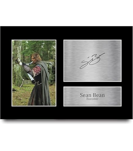 HWC Trading FR A4 Viggo Mortensen Lord of the Rings Aragorn Geschenke Gedruckt, Signiert Autogramm Bild Für Film-Erinnerungsstücke-Fans - A4 Framed