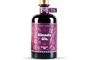 ‎CRAFT CIRCUS FLASCHENPOST GIN - Simsala Gin - Handmade-Gin verfeinert mit Pflaume & Lavendel - Zauber-Gin verfärbt sich mit Tonic von Blau zu Lila - Magic Edition (0,5l)