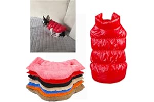 Rantow Autunno Inverno Cane di Cane da Compagnia, Caldo Cappotto, 7 Colori Pet Classico Outwear Giù Giacca per Teddy, Yorkshire Terrier, Chihuahua, Pomerania