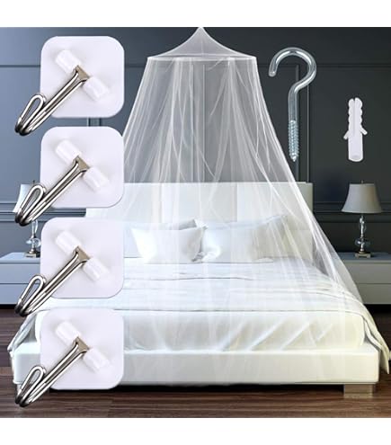 Moustiquaire Pour Lit Simple Et Lit De Bébé - 0,60 Mx 2,5 Mx