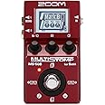 Zoom MS-60B MultiStomp Bass Guitar Effects Pedal, Single Stompbox Size, 58 Built-in effects, Tuner