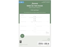 Filofax Agenda semainier 2024 avec onglets A5 Eco