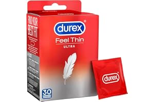 Durex Feel Ultra Thin Kondomer, 30 st