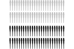 DHWEKU 100 Pezzi Punte per Freccette, in plastica, per Bersaglio elettronico,Darts Parts