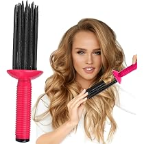 Lockenbürste Für Voluminöse Curls – Ohne Hitze, Mit Föhn Stylbar, Aus ABS, Für Lockiges & Welliges Haar