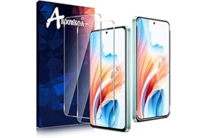 Anoowkoa Szkło pancerne do OPPO A79/A98 5G, 2 sztuki, folia ochronna o twardości 9H, folia hartowana, HD na cały ekran, folia na telefon komórkowy, szkło hartowane odporne na zarysowania folia na