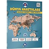 Kr Akademi Yayınları Coğrafyanın Kodları D&uuml;nya Haritası Ve Soru Bankası