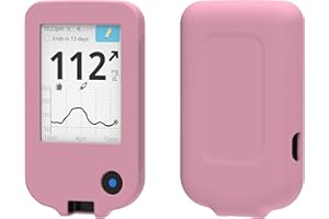 foto-kontor Étui pour Abbott Freestyle Libre 1 Manchon en Silicone Rose Vif