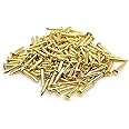 BLUELEC Small Nails, 200PCS Wooden Nail for Household Decoration, String Art or Any Other DIY Things 1*8mm Gold PR-COM-RT-X798999