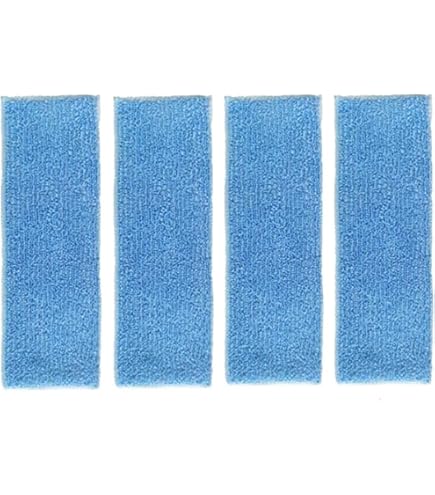 Panni Di Ricambio Per Robot Aspirapolvere Cleanova W7 E W11 - Confezione Da 10, Microfibra Efficiente