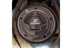 ‎LABELBIKE labelbike - 3D Harz Aufkleber Dekoration und Schutz des Motorrad-Tankdeckels kompatibel mit KAWASAKI Z1000