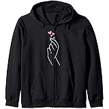 Kpop K-Pop Merch Korean Drama Kdrama Merch Heart Kapuzenjacke