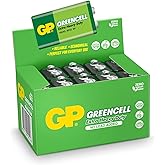 Gp Batteries Gp1604G Greencell 6F22/1222/9V Battery, 9 Volt, Box of 10