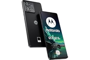 Motorola Mobility Edge40 neo Smartphone (6,55'-FHD+-Display, 50-MP-Kamera, 12/256 GB, 5000 mAh, Android 13) Black Beauty, inkl. Schutzcover + KFZ-Adapter [Exklusiv bei Amazon]