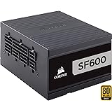 Corsair SF600 PC-Netzteil (Voll-Modulares Kabelmanagement, 80 Plus Platinum, 600 Watt, EU)