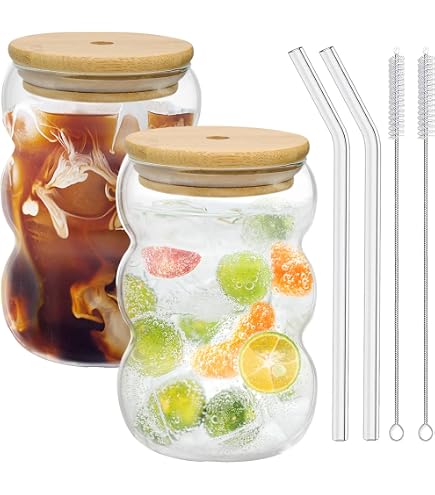 Montana-Glas Becher :go Mt Deckel Und Strohhalm, 2e Produktbild-Vorschau 3