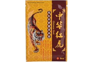 ARSOR 80 Pezzi / 10 Confezioni di Cerotti Antidolorifici, Toppe Cinesi della Tigre Intonaco per Spalla a Infrarossi Lontani Patch di Dolore Cerotti Alle Erbe Per Dolore Alla Spalla, Dolore Alla Schiena