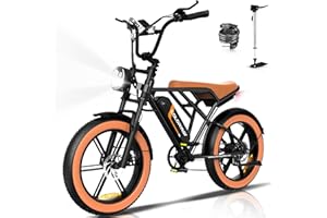 ‎COLORWAY COLORWAY Elektrofahrräder –20 Zoll Offroad E-Bike, 250W Motor und 48V 15Ah Akku – leistungsstarkes elektrisches Pendlerfahrrad für Unisex-Erwachsene, die Reichweite beträgt 45–100 km.