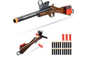 SK MISS Spielzeug Pistolen für Jungen, Schrotflinte Schaumstoff Blaster Spielzeug mit Weichen Kugeln Dart, Pädagogische Schießen Spiel Cool Stuff für 14+ Jahr alte Kinder