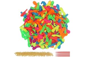 Yiran Water Balloons Refill Quick & Easy Kit, Water Bomb Balloons Fight Games,Summer Splash Fun for Kids & Adults