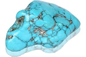 Real Gems 77,00 Ct. Natürlicher Blauer Türkis-rauer Edelstein, EGL zugelassener seltener wunderbarer roher Türkis-Stein