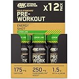 Nutramino Pro Pre Workout Shot Orange Pack Of 12 60 Ml 0 720 Kg Amazon Co Uk Grocery