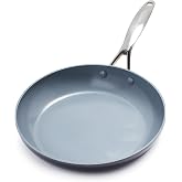 GreenPan Valencia Pro Frying Pan 28 Cm Hard Anodized Aluminum, Ceramic Non-Stick Coating, Non-PFAS, Suitable for Induction, O
