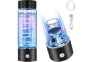 NASTOPEE Wasserstoff Wasser Generator Flasche & Ionizer - wasserstoffreiche Wassertasse Wasser mit fortschrittlicher SPE/PEM 4000ppb, Hydrogen Water Bottle Generator