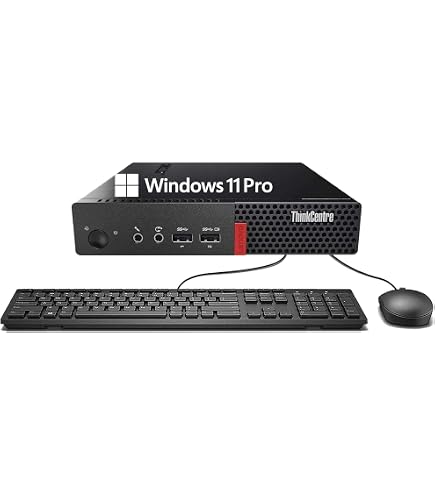 Lenovo ThinkCentre M720q Desktop Computer Intel Core i3-8100T (8th