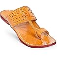 COUNTLESS STEPS Kolhapuri Chappal for Men | Leather Slippers | Kolapuri Chapal - G-PARENT A13