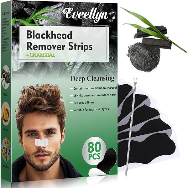 Mefactory 3-Stage Blackhead Remover Nose Strips Korean Pore Strips For Instant Removal Of Blackheads And Clogged Pores Deep Cleaning & Pore Care Hydrolyzed Collagen