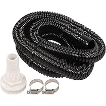 Marine Bilge Pump Hose Installation Kit 1-1/8 Inch Plumbing Includes Elbow Thru Hull Scupper For Efficient Water Removal - View #10