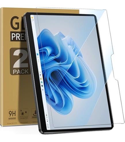 ZenRich Paquete De 2 Protectores De Pantalla De Vidrio Templado Antiluz Azul Para Surface Go – Antirreflejos, Dureza 9H, Sin Burbujas, Compatible Con Fundas, Compatible Con Bolígrafos