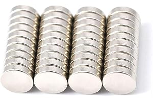 Magnetpro 40 stycken magneter, 10 x 3 mm, 2,3 kg kraft, magneter för magnettavla, whiteboard, tavla, anslagstavla, kylskåp