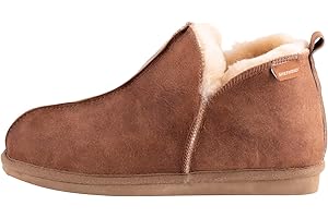 Shepherd of Sweden - Anton Sheepskin Slippers - Men - 100% Real Sheepskin - Comfort - Soft and Warm